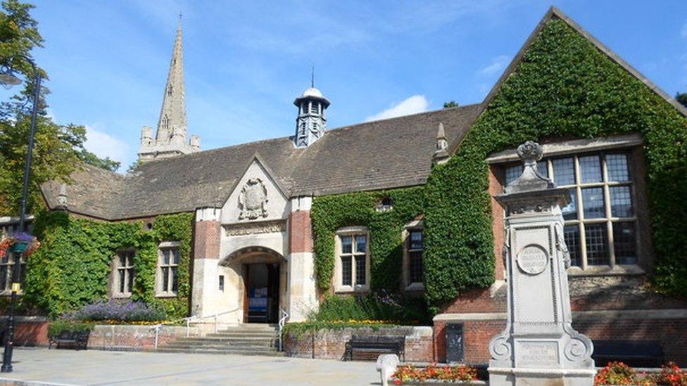 Kettering library, part of Cornerstone