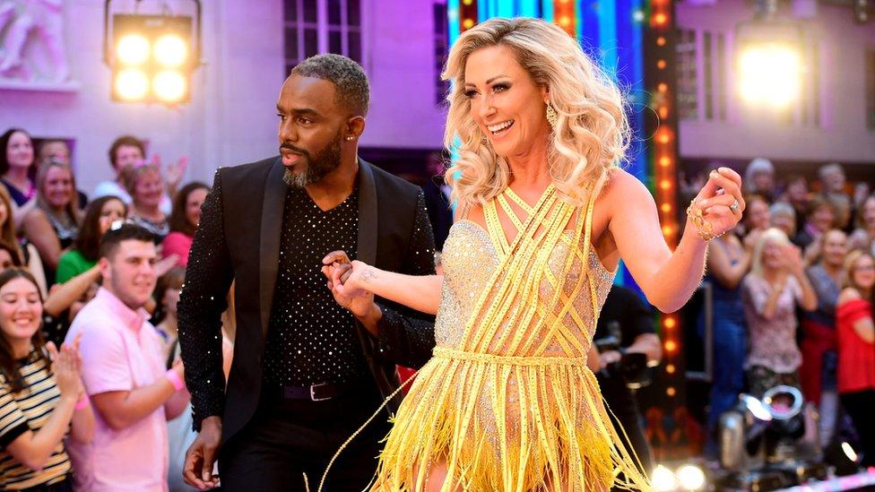 Charles Venn and Faye Tozer