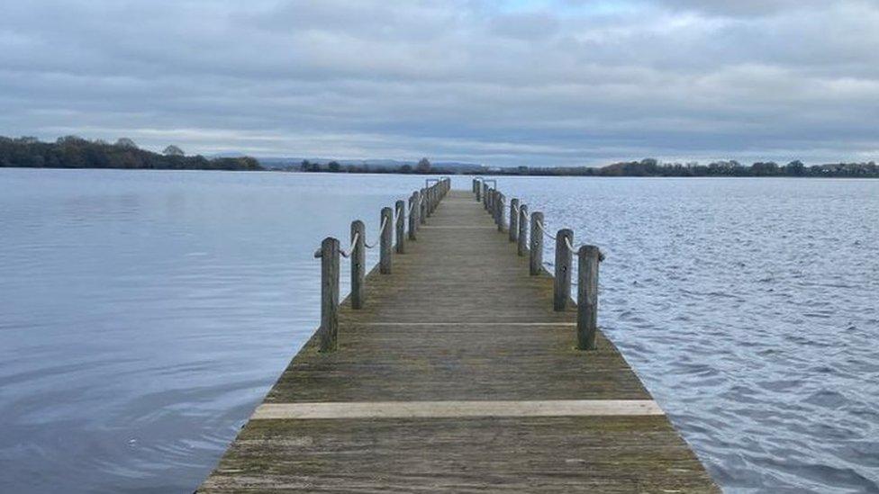 View of Lough Neagh at Oxford Island