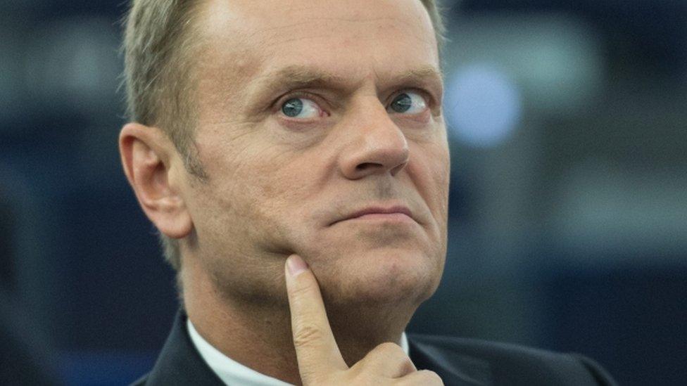 President of the European Council Donald Tusk