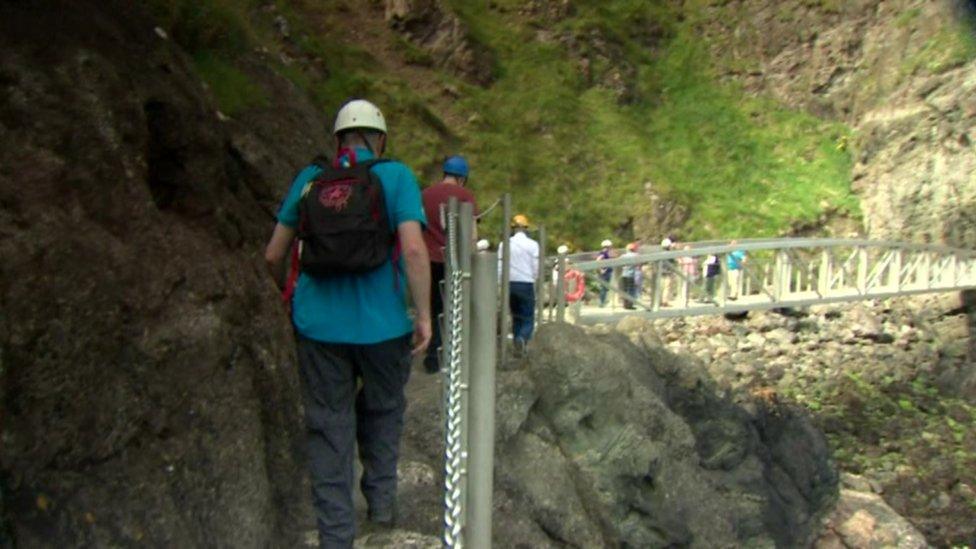 Gobbins path