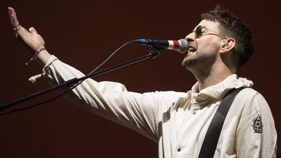 The Courteeners singer Liam Fray
