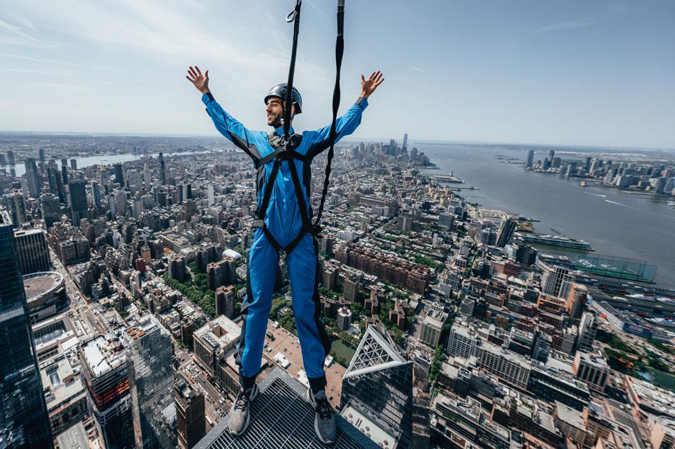 Recreation of City Climb which opens in November