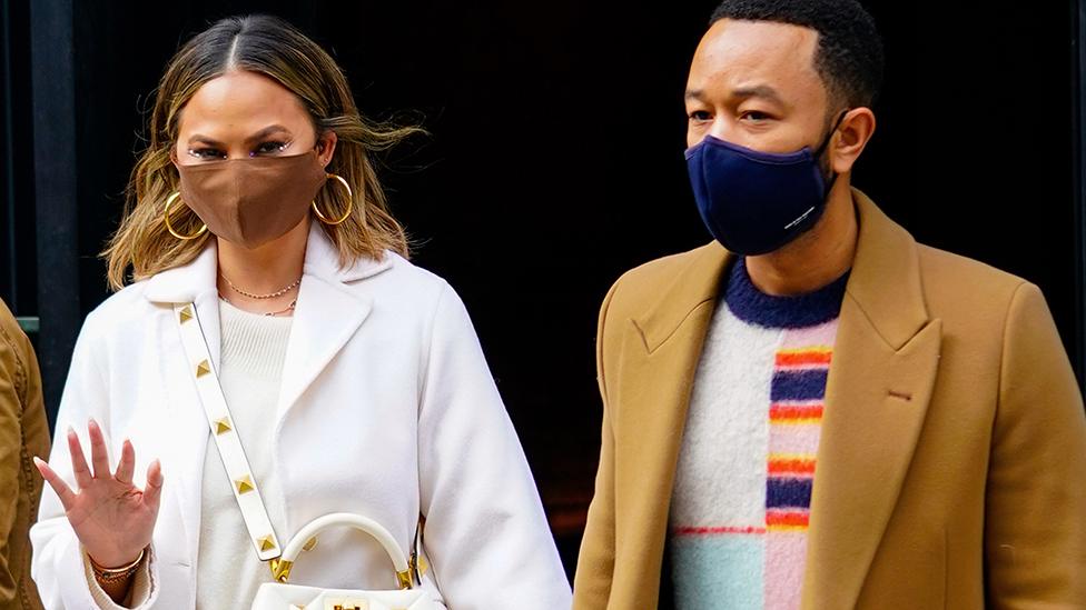 Chrissy Teigen and John Legend