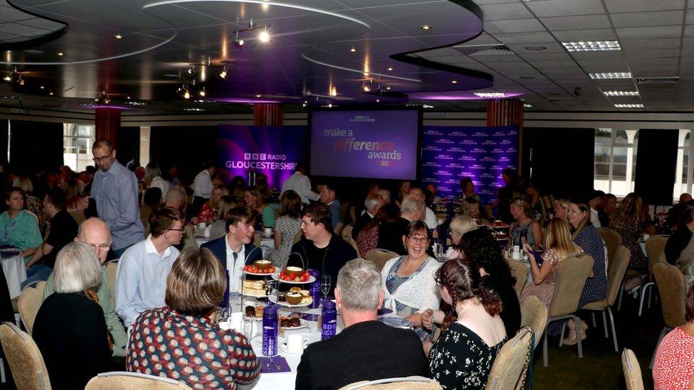 BBC Radio Gloucestershire's Make a Difference Awards at Cheltenham Racecourse