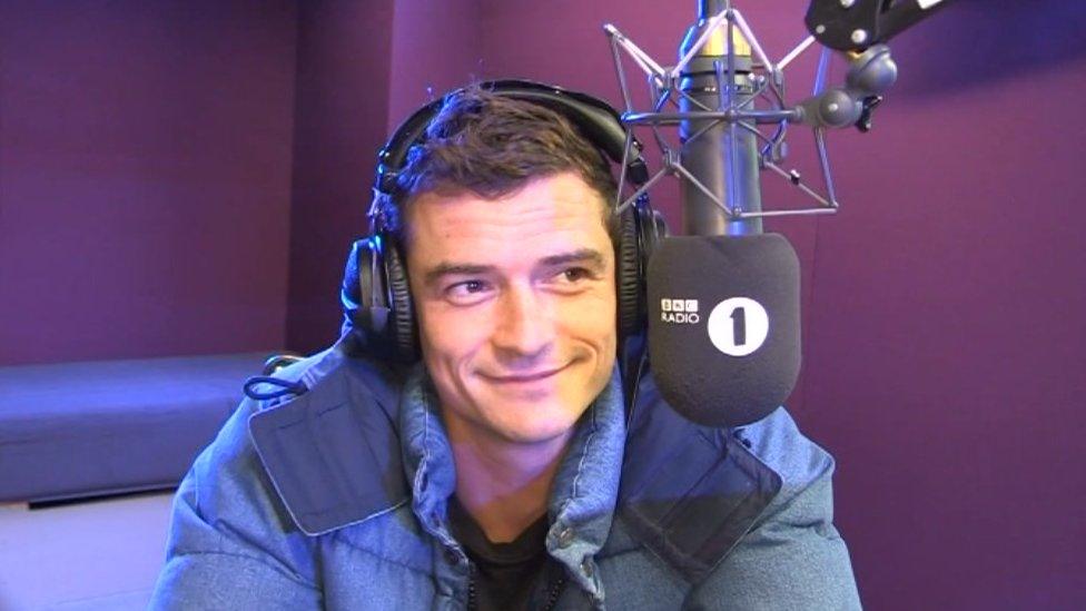 Orlando Bloom - R1 interview - 26/4/17