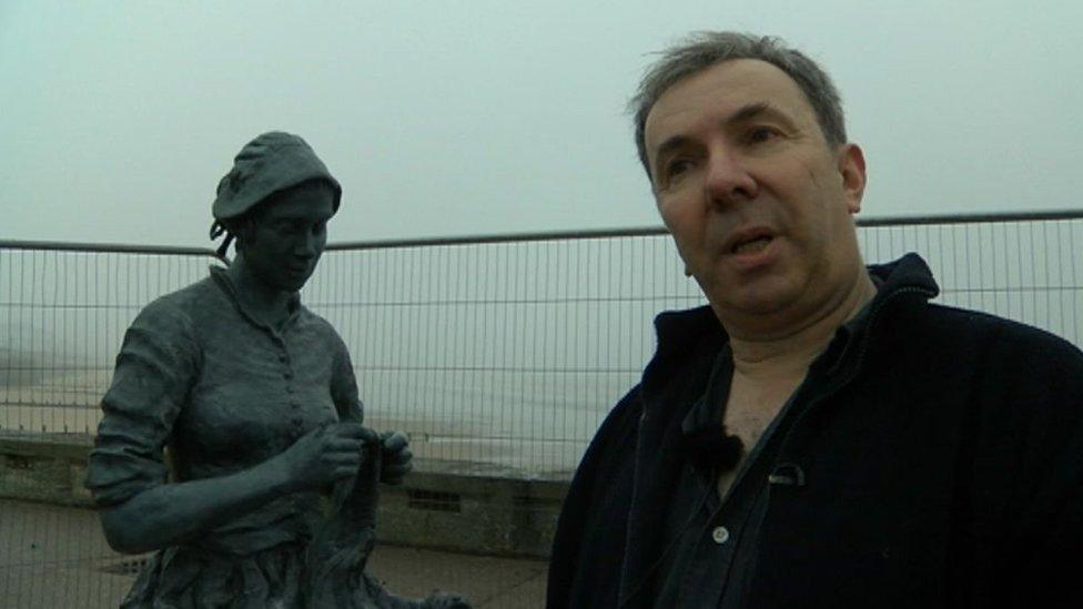 Gansey Girl and Steve Carvill