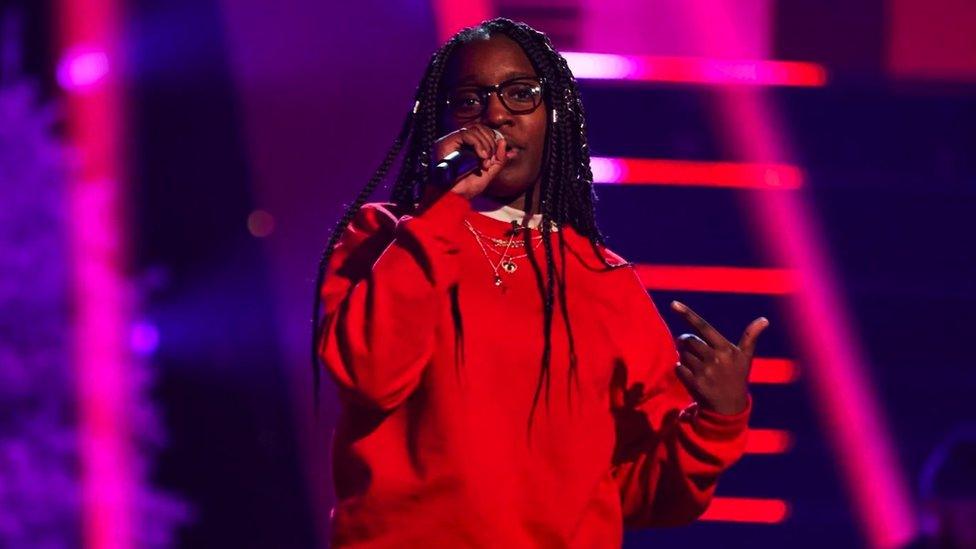 14-year-old Ndana from Leeds performed Lizzo's Cuz I Love You at the blind auditions and won herself a place on Team Mel.