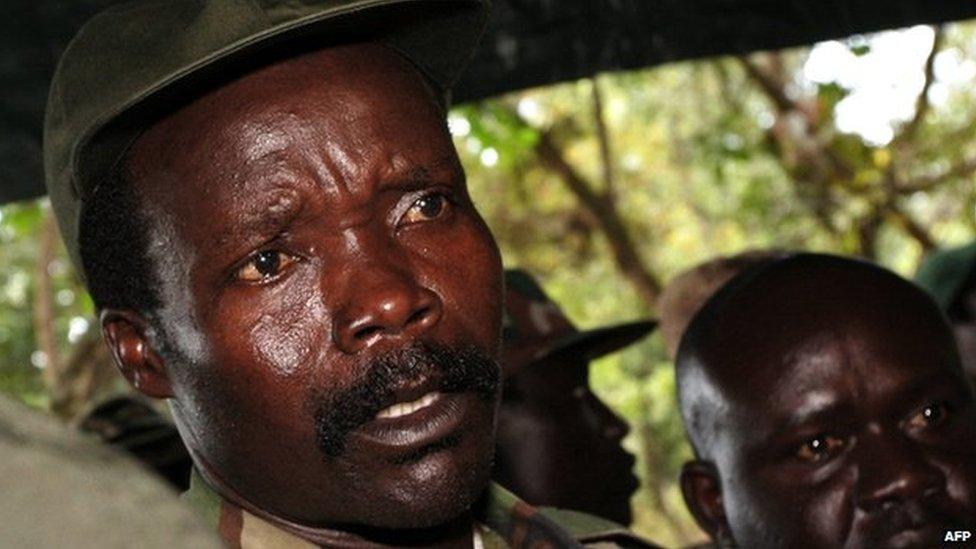 Joseph Kony pictured in 2006