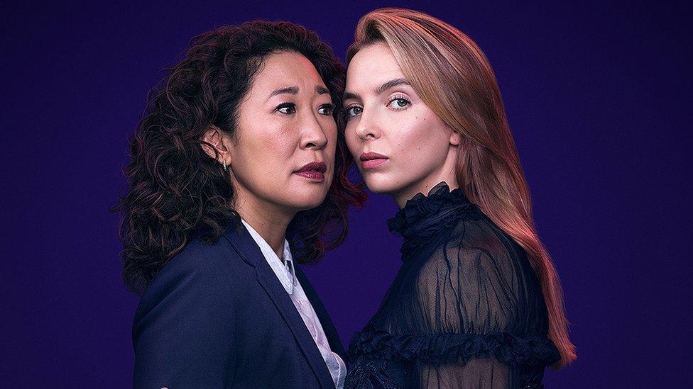 Sandra Oh and Jodie Comer