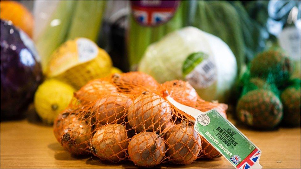 Tesco fresh fruit and veg produce