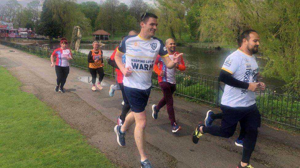 members of Luton Lions running club