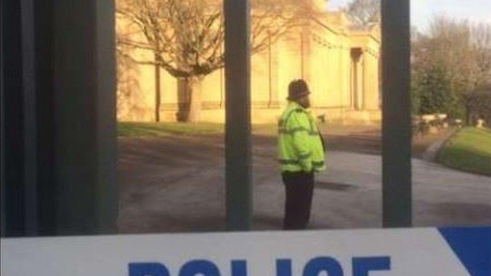 Police patrols at Weston Park