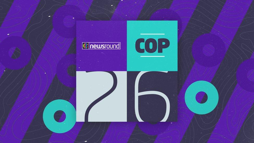 BBC Newsround COP26 Logo.