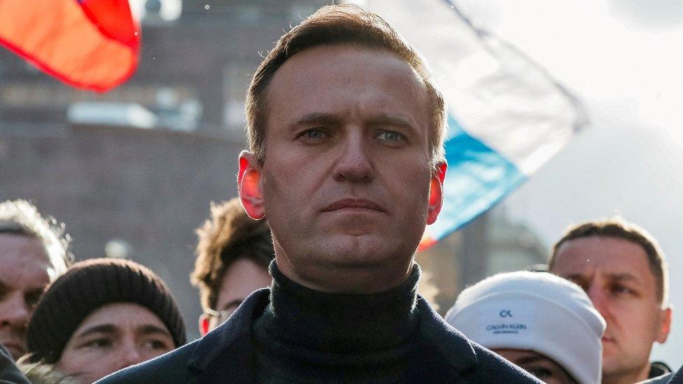 Russian opposition leader Alexei Navalny