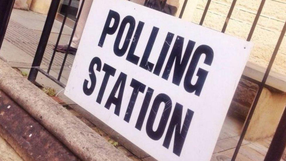 polling station