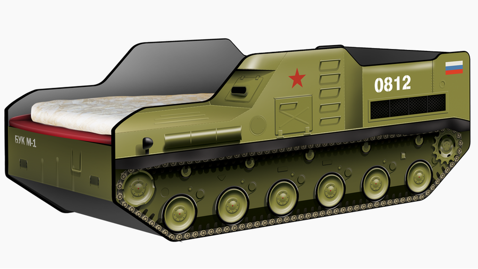 The Buk missile cot