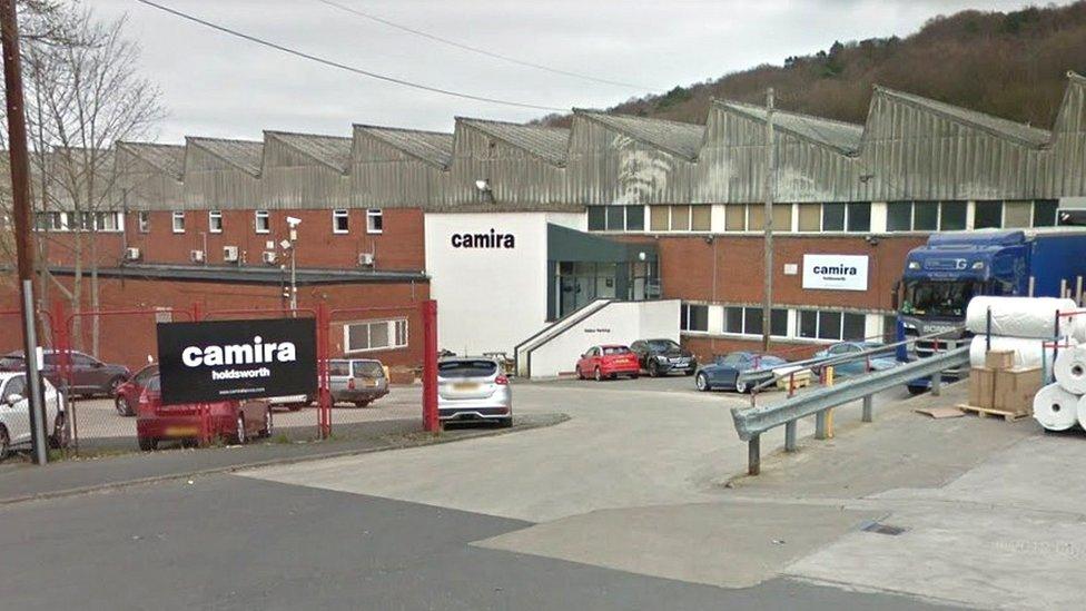 Camira fabrics factory