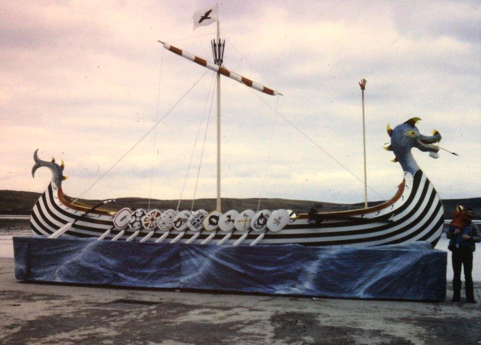 Viking longboat