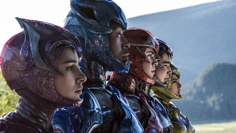 The new Power Rangers film