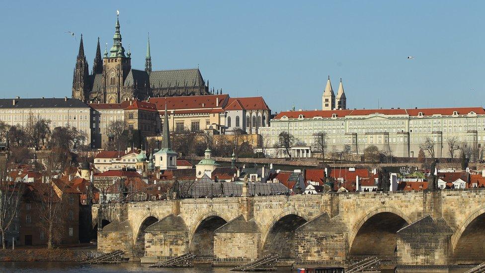 View of Prague