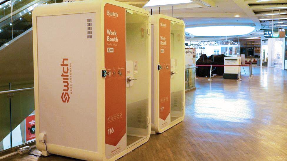 Switch booths in Singapore