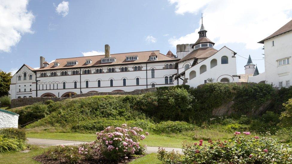 Caldey Island abbey