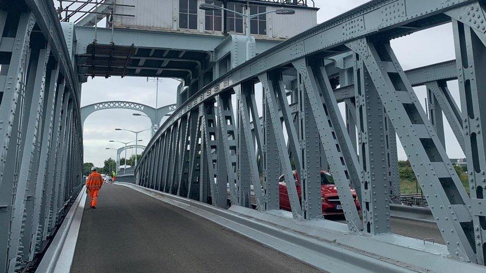 Cross Keys Swing Bridge at Sutton Bridge