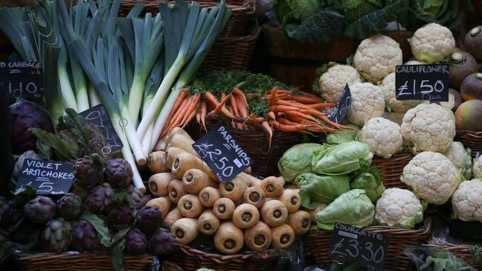 Vegetable stall