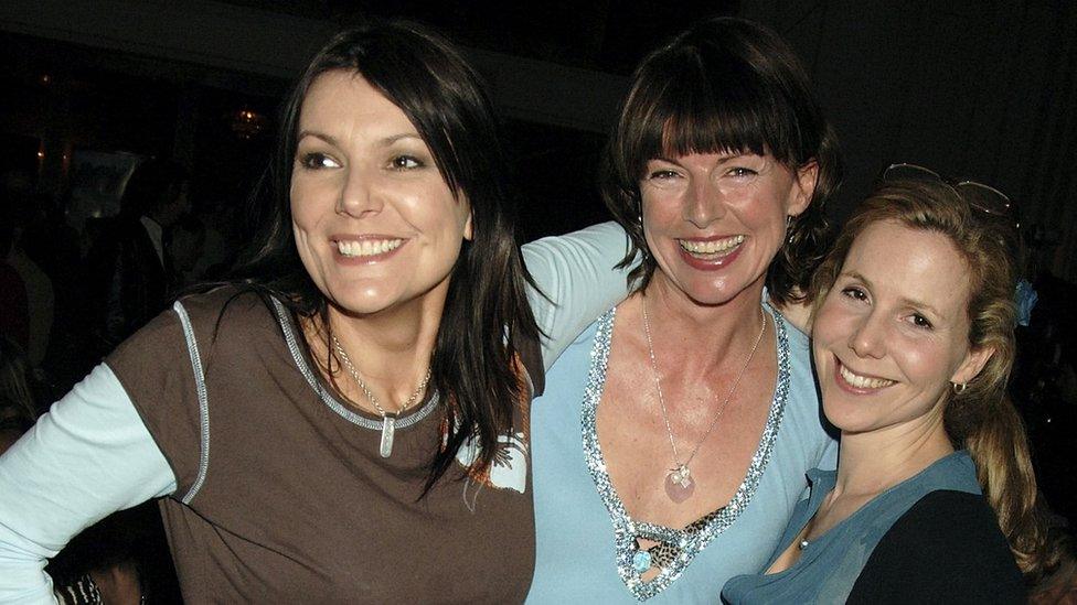 Fiona Allen, Doon Mackichan and Sally Phillips