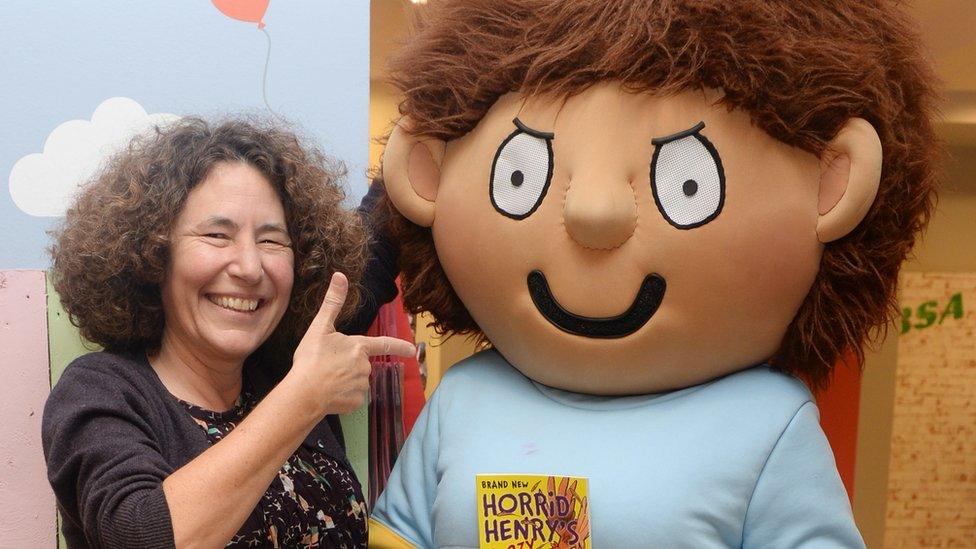 Francesca Simon and Horrid Henry