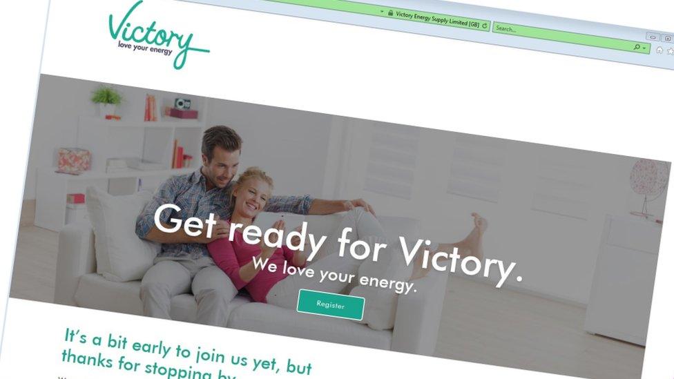 Victory Energy website