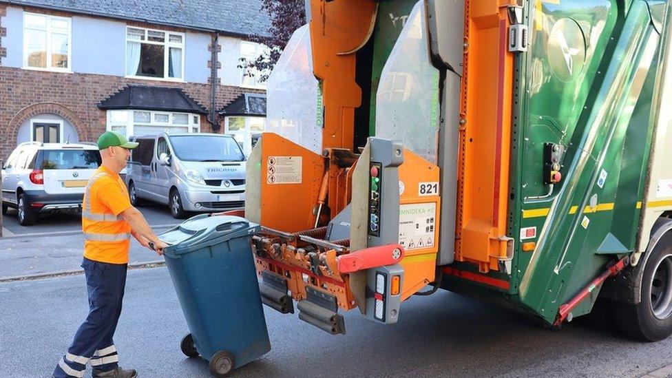 A bin man