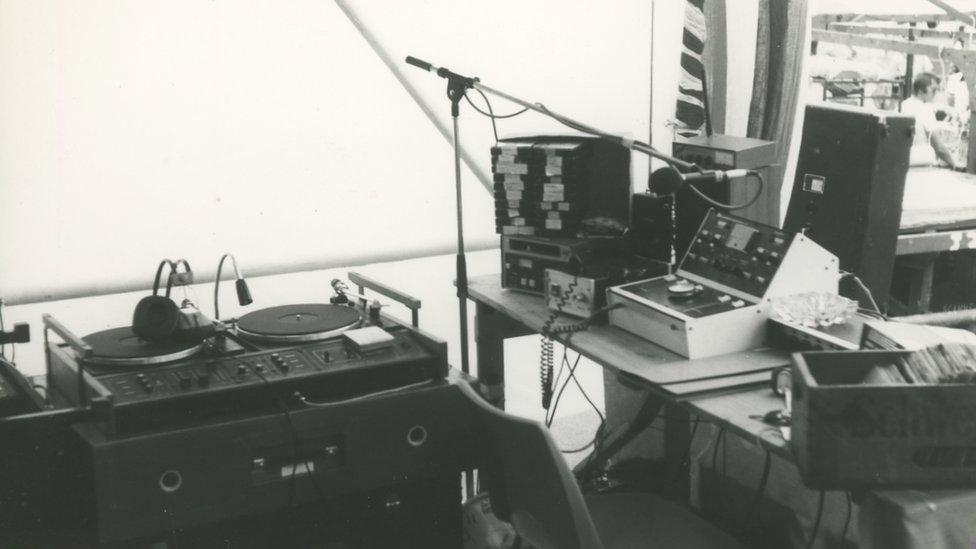 Radio studio