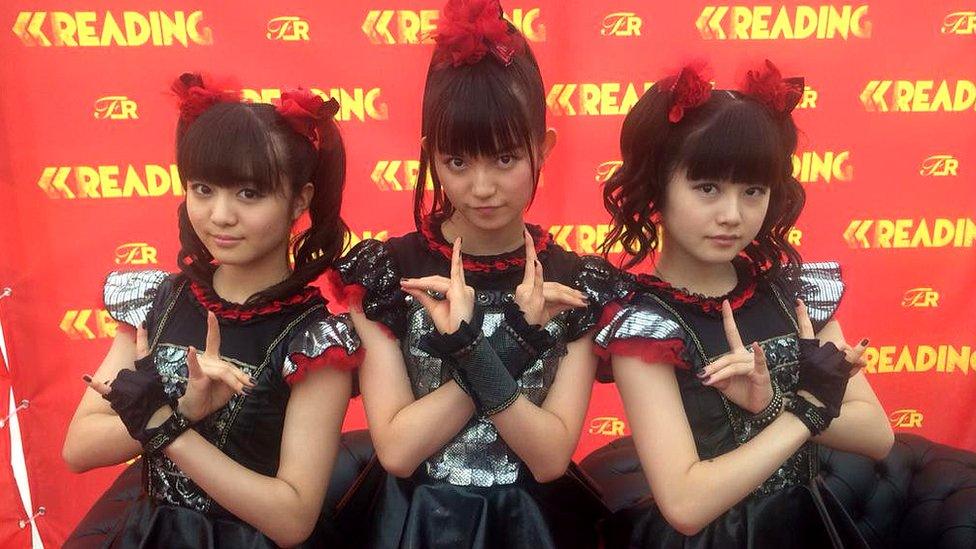 Babymetal at Reading Festival Fans and the band on being  