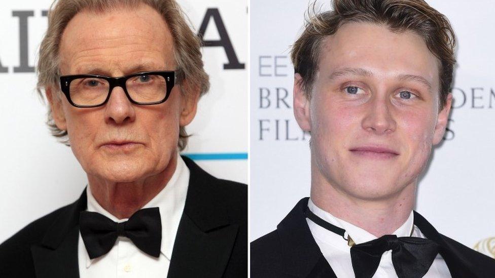 Bill Nighy (left) and George MacKay