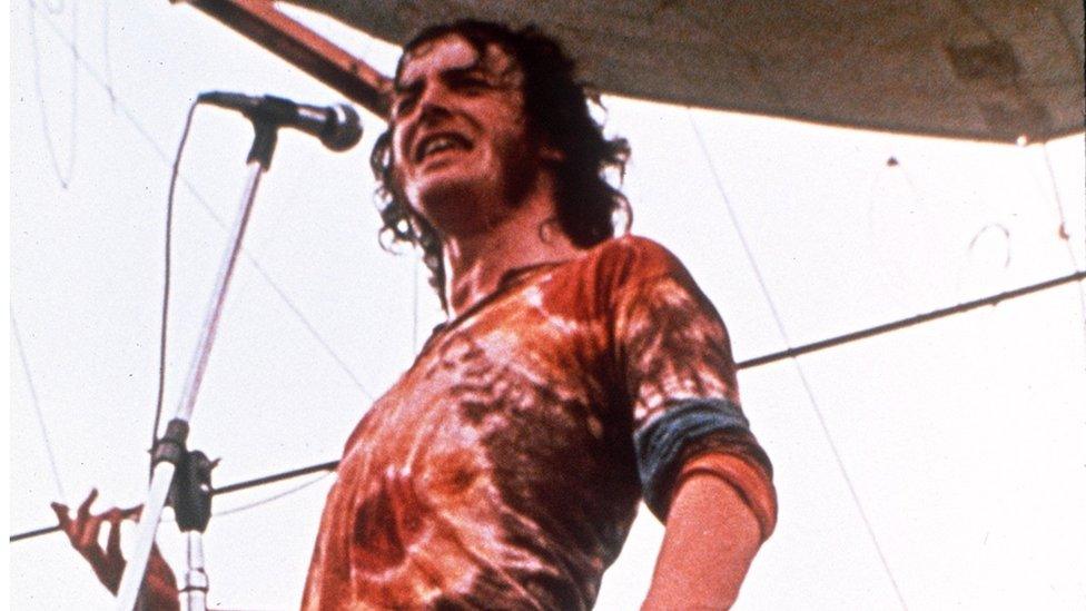 The guitarist played with Joe Cocker at Woodstock