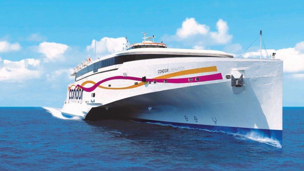 Condor Ferries vessel