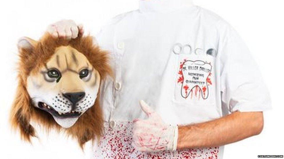 tiger dentist costume