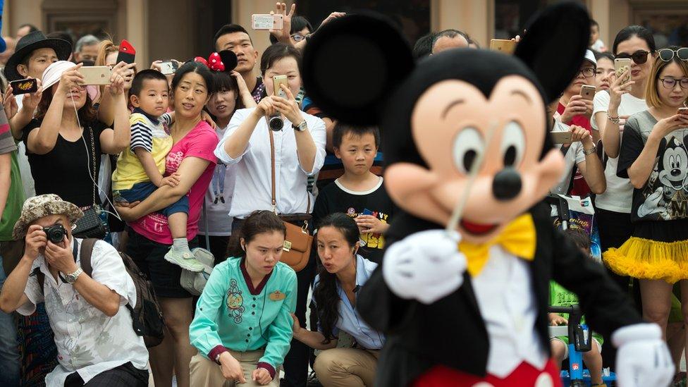 Mickey Mouse in Disney Shanghai