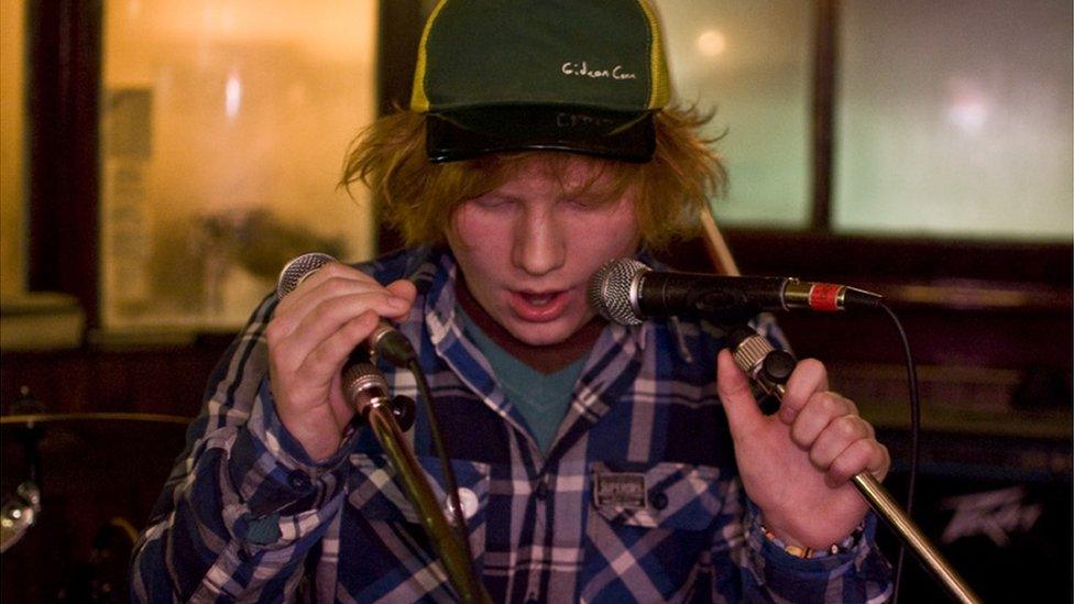 Ed Sheeran at The Anchor, Woodbridge