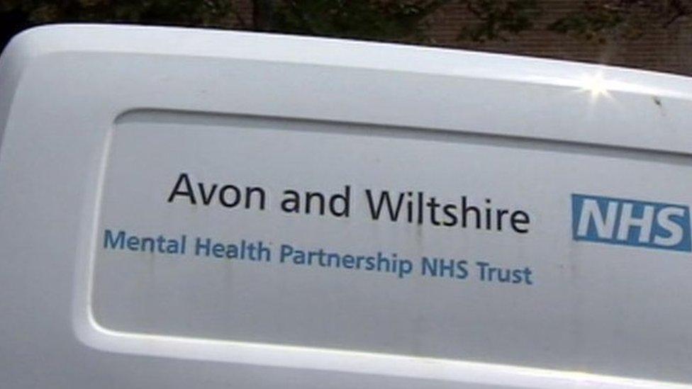 Avon and Wiltshire Mental Health Partnership van