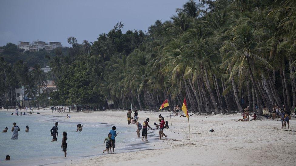 Boracay beach