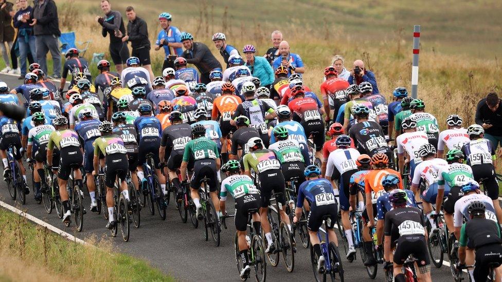 Tour of Britain Hartside Pass, Alston