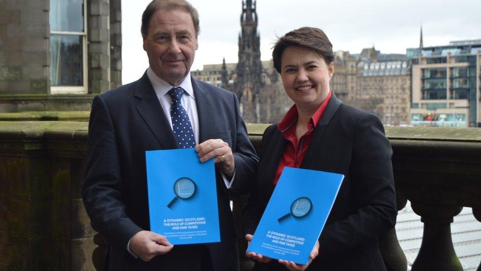 Iain McMillan and Ruth Davidson