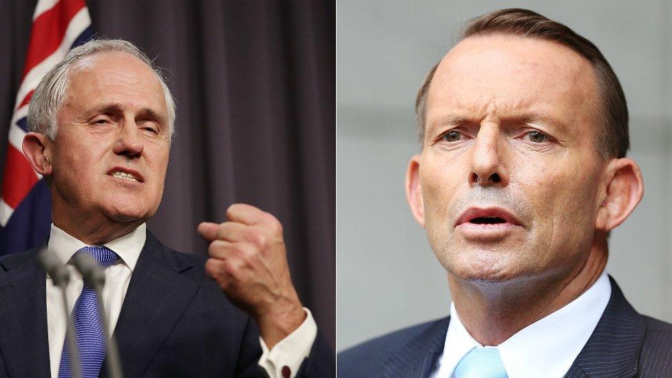 Malcolm Turnbull and Tony Abbott