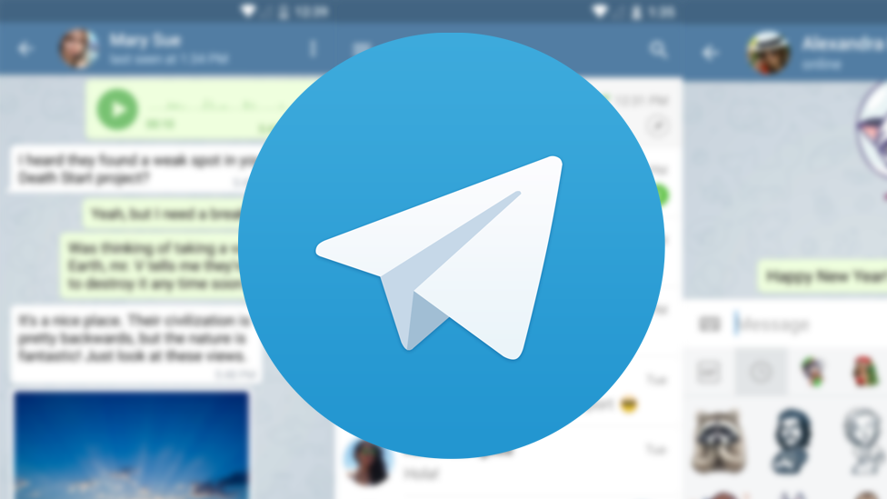 Telegram app