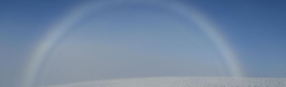 Fog bow in Cairngorms