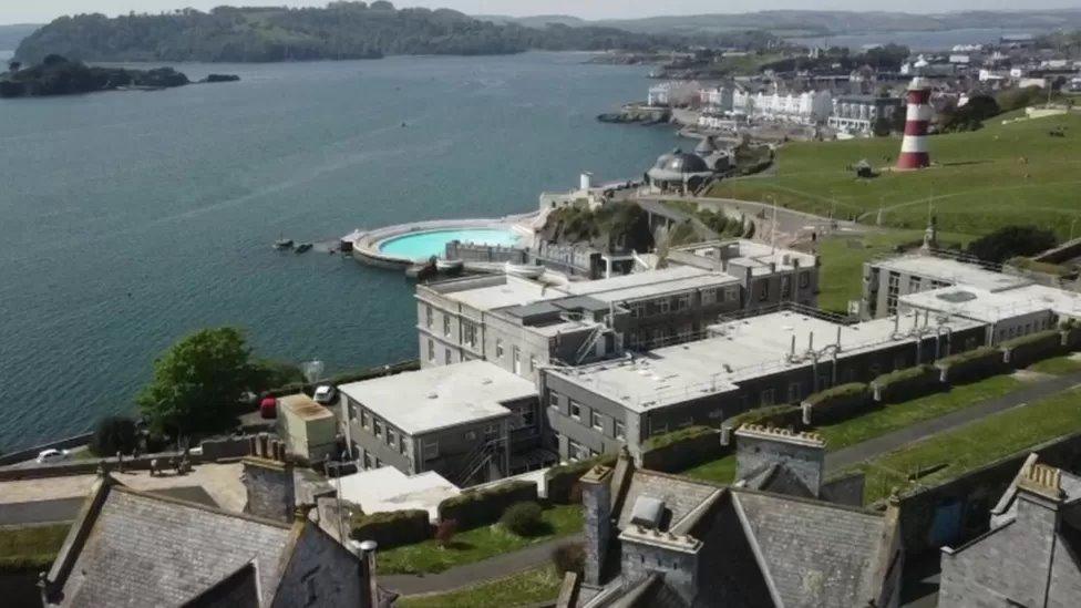 A photo of Plymouth Hoe, where the festival will take place