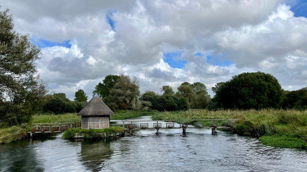 Longstock on the River Test